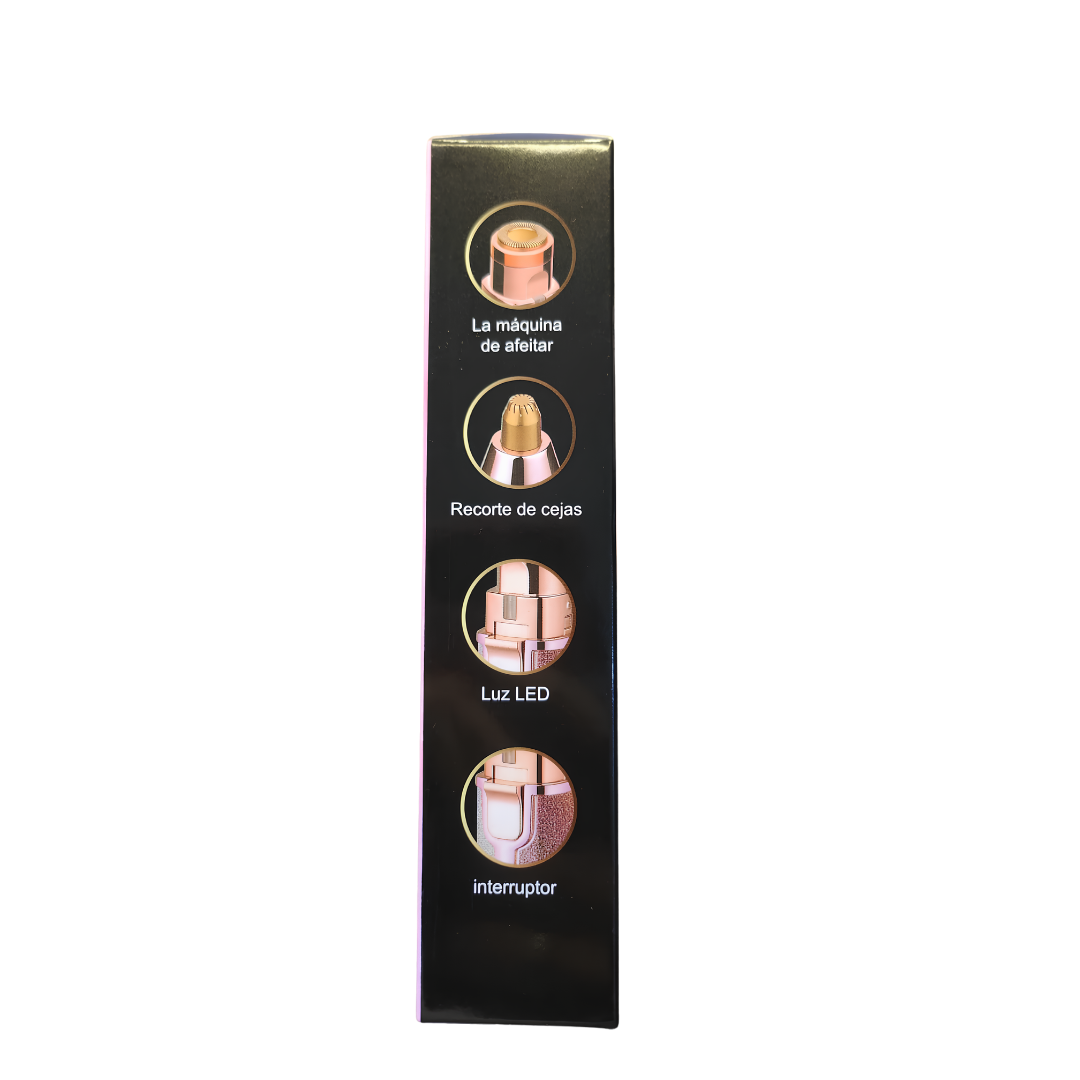 Depiladora Facial Recargable 2 en 1 | Suave, Rápida y Práctica